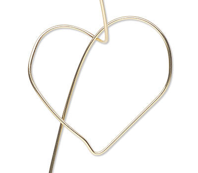 Creating wire heart
